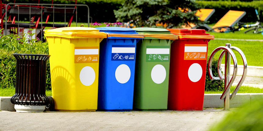 Контейнеры для сортировки мусора